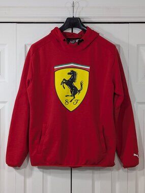 Puma Scuderia Ferrari F1 Red Hoodie Pullover